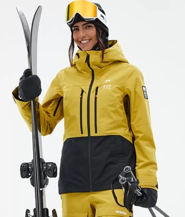Skidjackor<MONTEC Moss W Yellow/Black