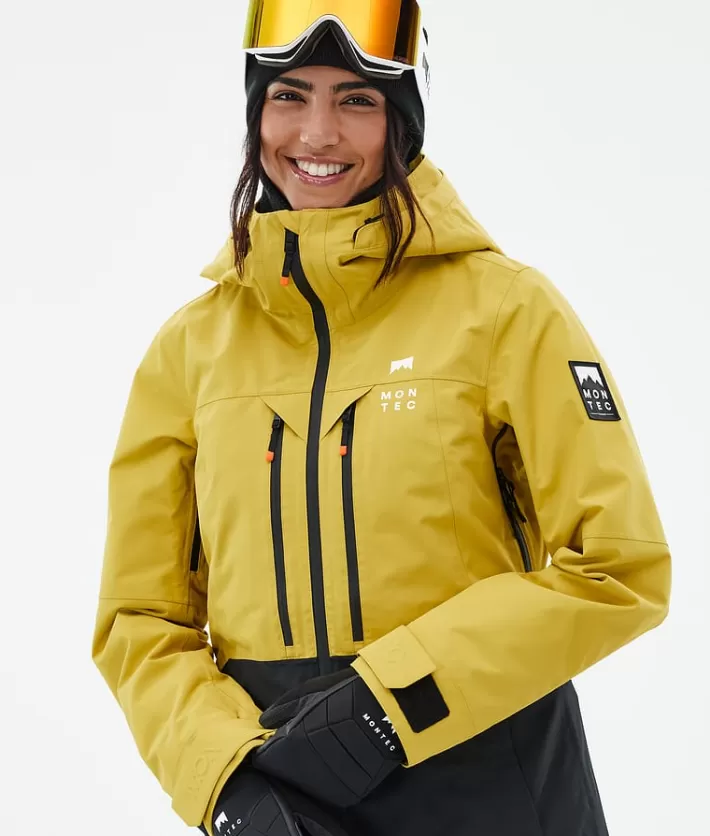 Skidjackor<MONTEC Moss W Yellow/Black