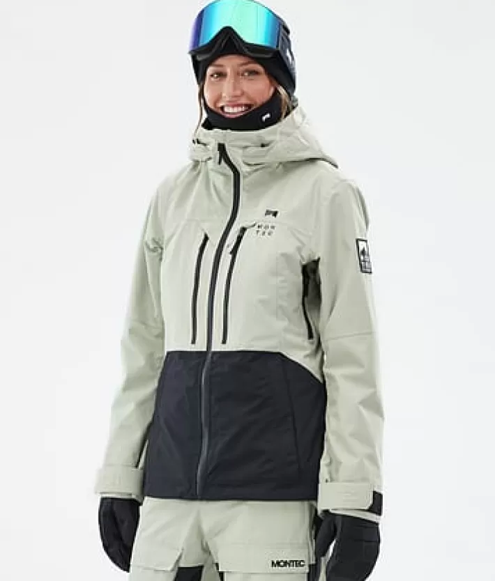 Skidjackor<MONTEC Moss W SoftGreen/Black